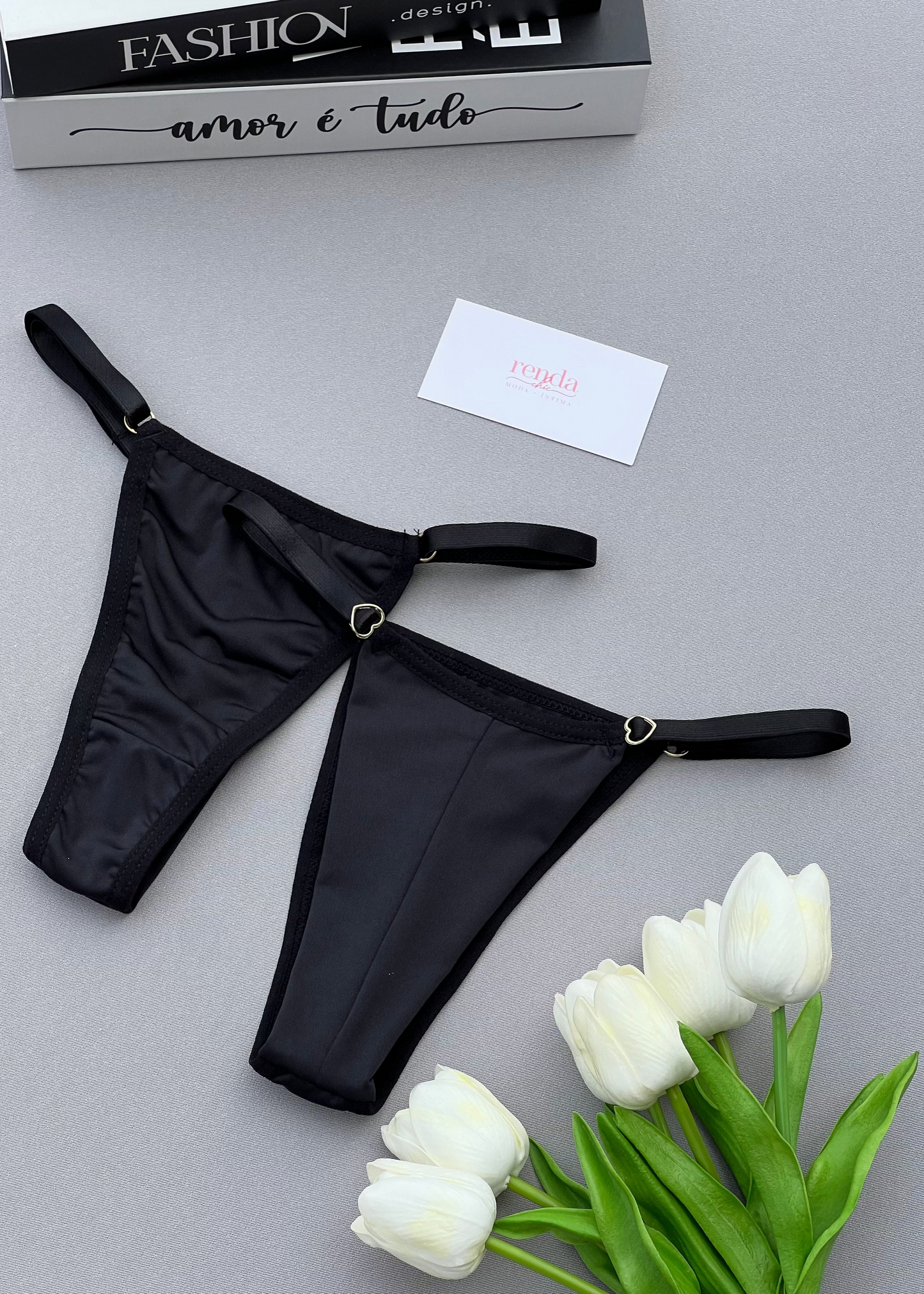 Trio Passion Intense — Kit 3 Calcinhas Fio
