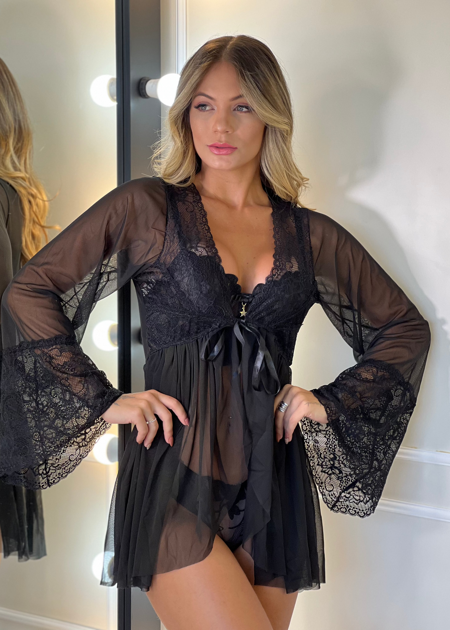 Kit Robe em tule + Conjunto Elisée - Nuit de Rêve
