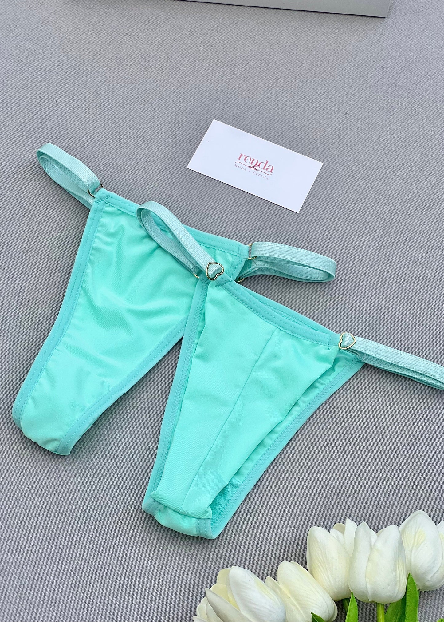 Trio Douceur — Kit 3 Calcinhas Fio