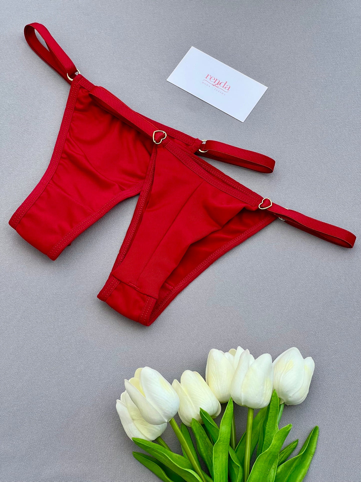 CALCINHA FIO – VERMELHO