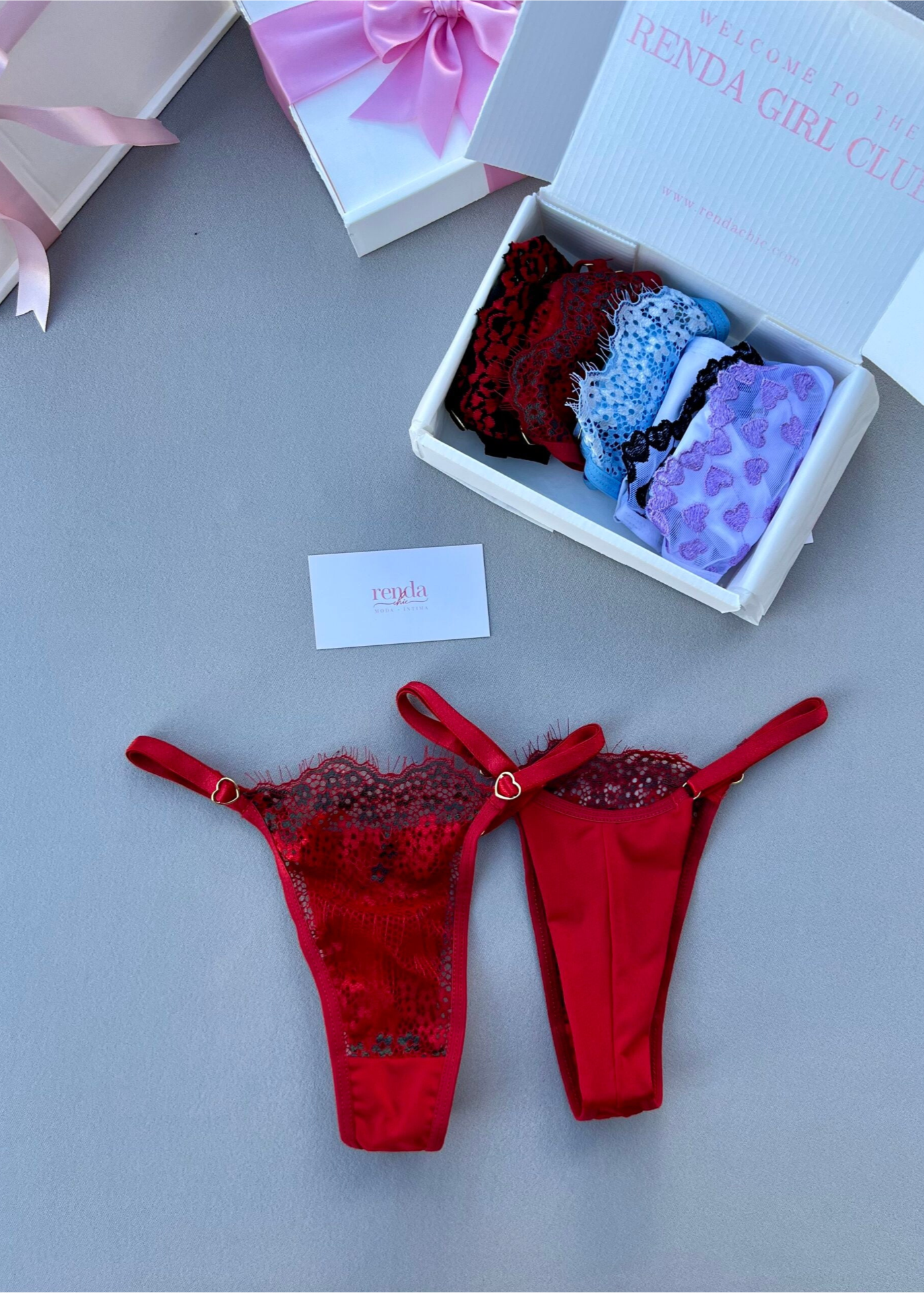 Noir Rubis — Calcinha Fio com Regulagem