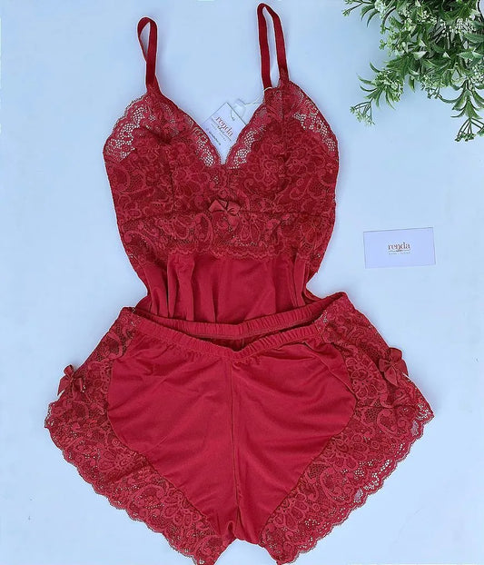 BABY DOLL AURORA – VERMELHO RUBI