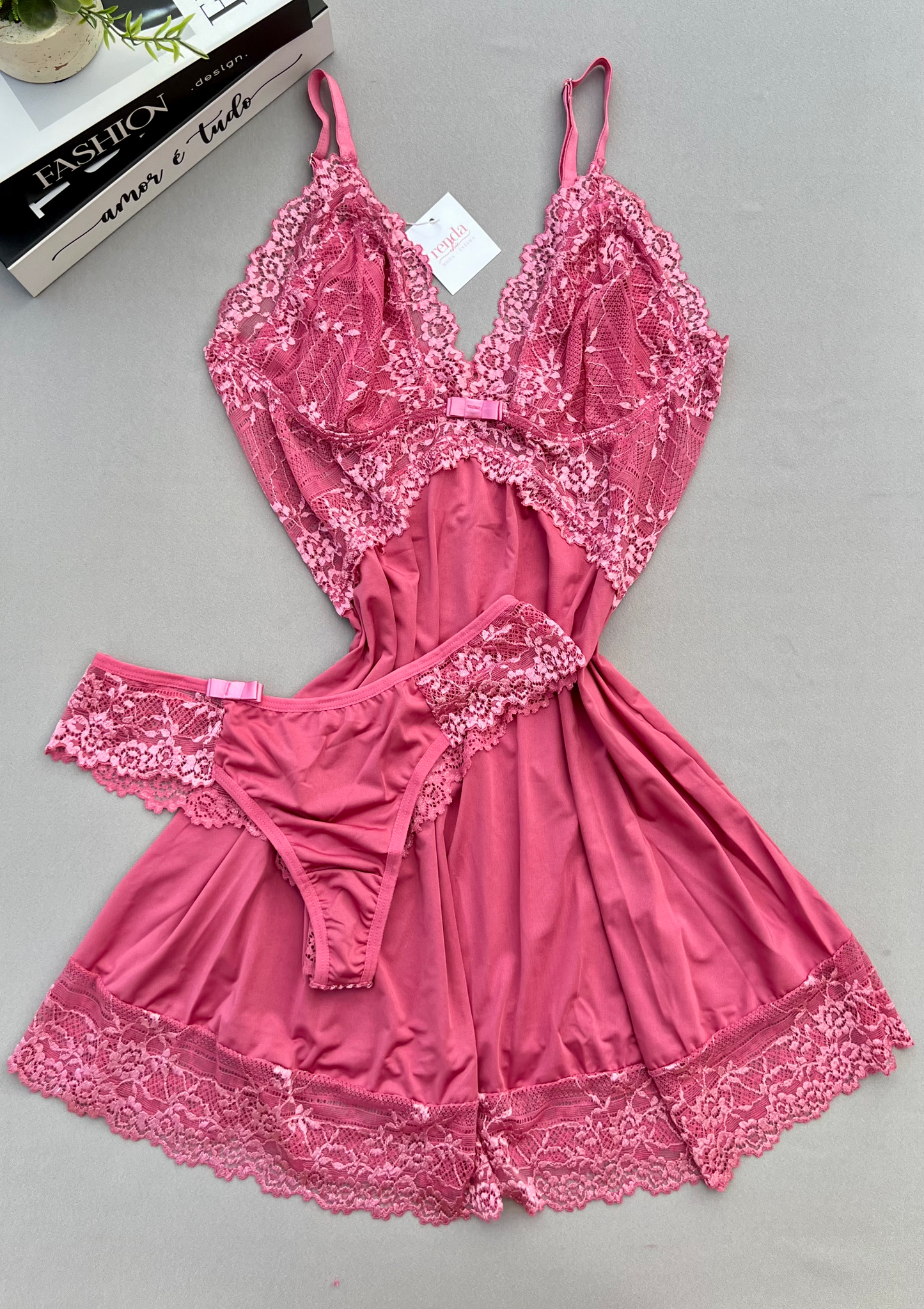 CAMISOLA AURORA – ROSA SANDÍA
