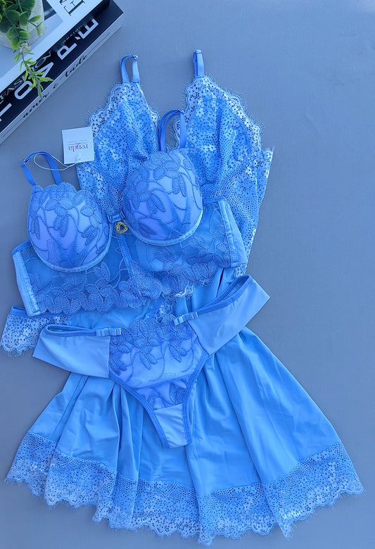 Combo 4 peças: Camisola + Conjunto Jasmine
