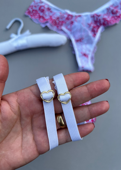Conjunto Essentiel - Renda bicolor