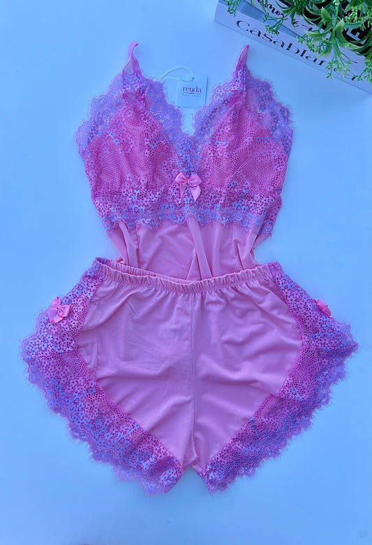 BABY DOLL AURORA – ROSA BUBBALOO E LAVANDA